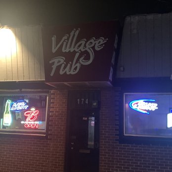 Village Pub - the front of the building at night - Bars Near Me - Lindenhurst, New York Village Pub - the front of the building at night - Bars Near Me - Lindenhurst, New York