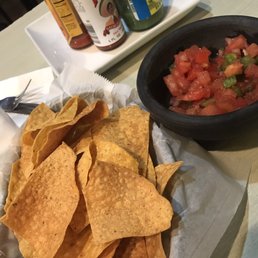 Fresh chips and pico. Fresh chips and pico.