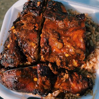 Tasty's Caribbean Restaurant - ribs and rice in a styrofoam container - Caribbean Near Me - Toronto, Ontario Tasty's Caribbean Restaurant - ribs and rice in a styrofoam container - Caribbean Near Me - Toronto, Ontario