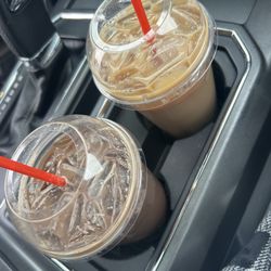 Nash's Coffee - Snickers latte & vanilla lavender latte