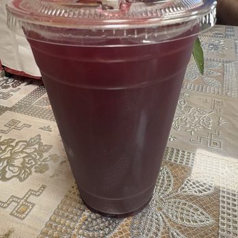 Baba's Pantry - Blueberry cream lemonade-- so good!!! - Middle Eastern Near Me - Kansas City, Missouri