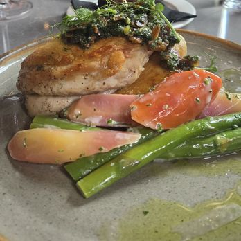 Bar Pigalle - Half Chicken with Root Veg - Cocktail Bars Near Me - Detroit, Michigan Bar Pigalle - Half Chicken with Root Veg - Cocktail Bars Near Me - Detroit, Michigan