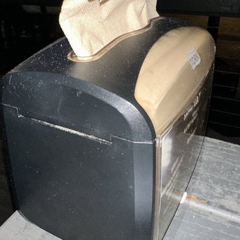 Riverside Johnny’s - Napkin dispenser for the win! - American Near Me - Daytona Beach, Florida Riverside Johnny’s - Napkin dispenser for the win! - American Near Me - Daytona Beach, Florida