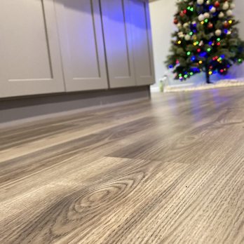 Kay Construction - Grey Chestnut Vinyl Floorings - General Contractors Near Me