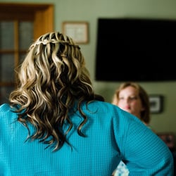 The Iron Scissors - Kelley & the crew came to my house to do hair and makeup for my wedding (June 2014). I cannot say enough AWESOME things!!!!