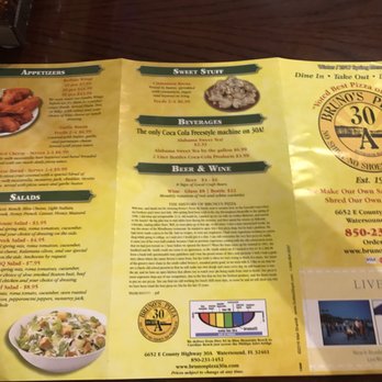 Bruno's Pizza - Pizza Near Me - Watersound Beach, Florida