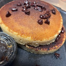 Central Market Breakfast Bakery - Choc cihp pancakes, tasty