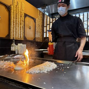 Tanuki - Putting the fire out - Japanese Near Me - Powell, Ohio