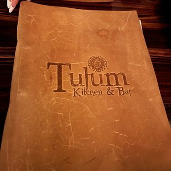 Tulum Kitchen & Bar - Menu is cute! - Seafood Near Me - Atlanta, Georgia Tulum Kitchen & Bar - Menu is cute! - Seafood Near Me - Atlanta, Georgia