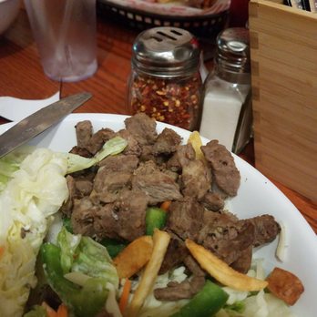 Colasante's Ristorante & Pub - Dry, precooked steak on chemical washed lettuce... gross - Pizza Near Me - Morgantown, West Virginia