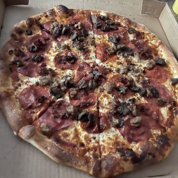 South Flo Pizza In H-E-B - 16" Meat Pizza - Pizza Near Me - San Antonio, Texas South Flo Pizza In H-E-B - 16" Meat Pizza - Pizza Near Me - San Antonio, Texas