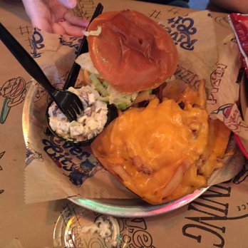River City Cafe - Bacon cheeseburger and cheese fries - American Near Me - Murrells Inlet, South Carolina