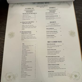 GIWA - Menu May 2025 - Breakfast & Brunch Near Me - Santa Clara, California