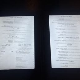 Menu Menu