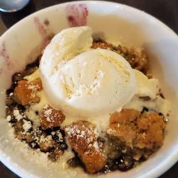 Riverstone Corner Bistro - Blueberry cobbler - Comfort Food Near Me - Canton, Georgia Riverstone Corner Bistro - Blueberry cobbler - Comfort Food Near Me - Canton, Georgia