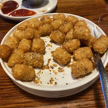 Rockin' Pig Saloon - Crispy Parmesan Tater Tots - Burgers Near Me - Eureka Springs, Arkansas Rockin' Pig Saloon - Crispy Parmesan Tater Tots - Burgers Near Me - Eureka Springs, Arkansas
