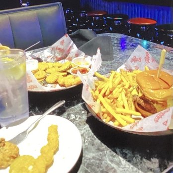 Bubba's 33 - A fire roasted green chili burger with seasoned fries. - Burgers Near Me - Albuquerque, New Mexico