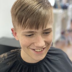 Hair Envy - Happy face to go with his new fresh haircut