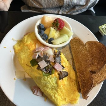 Fresh Chef - Vegetable omelet, fruit and toast - American Near Me - Huntersville, North Carolina Fresh Chef - Vegetable omelet, fruit and toast - American Near Me - Huntersville, North Carolina
