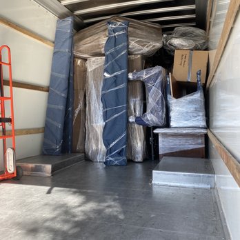 JFK Moving - Halfway loaded up U-Haul - Movers Near Me - Moreno Valley, California