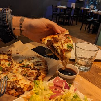 Tacozzini - French dip Pizza - Pizza Near Me - Greenville, South Carolina Tacozzini - French dip Pizza - Pizza Near Me - Greenville, South Carolina