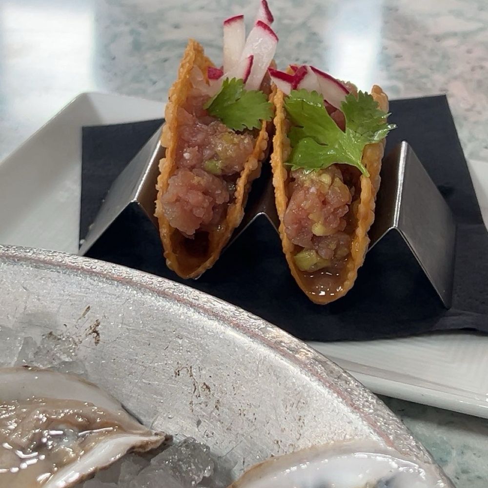 1229 Shine - Tuna wonton tacos - Seafood Near Me - Myrtle Beach, South Carolina