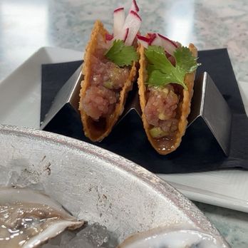 1229 Shine - Tuna wonton tacos - Seafood Near Me - Myrtle Beach, South Carolina
