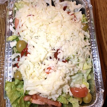 Napoli Pizza - House salad with mozzarella - Pizza Near Me - Wallingford, Connecticut