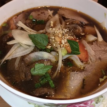 Pho Cong Noodles & Grill - Beef pho. Darkest broth I've seen - Vietnamese Near Me - Covington, Louisiana Pho Cong Noodles & Grill - Beef pho. Darkest broth I've seen - Vietnamese Near Me - Covington, Louisiana