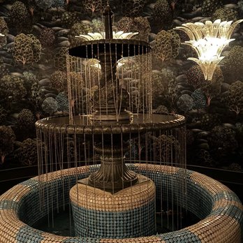 Bad Roman - Fountain outside the washroom - New American Near Me - New York, New York