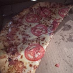 Marco's Pizza - The half tomato cheese pie...we like!