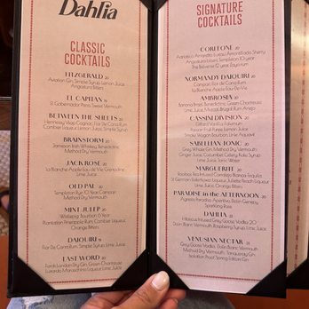Dahlia - Menu - Wine Bars Near Me - New York, New York Dahlia - Menu - Wine Bars Near Me - New York, New York