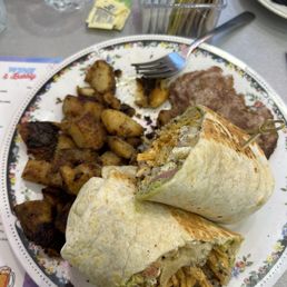 Body-break. Breakfast Burrito. Body-break with Hal Johnson... if you know... you know...  This was delicious.