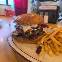 Bleu cheese burger Bleu cheese burger