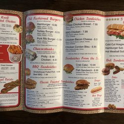 Windy Knoll Farm Market And Creamery - Take out menu front