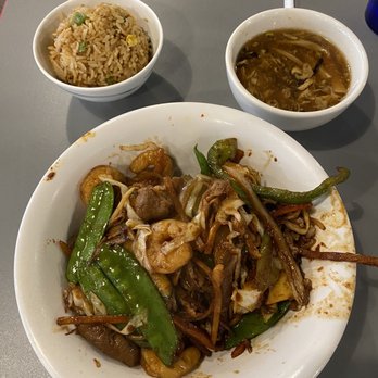 Da Han Mongolian BBQ - Good hot and sour soup and fried rice. Final cooked option extra saucy. - Taiwanese Near Me - Cincinnati, Ohio Da Han Mongolian BBQ - Good hot and sour soup and fried rice. Final cooked option extra saucy. - Taiwanese Near Me - Cincinnati, Ohio