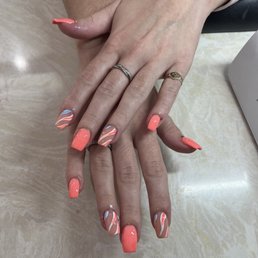 Dip nails