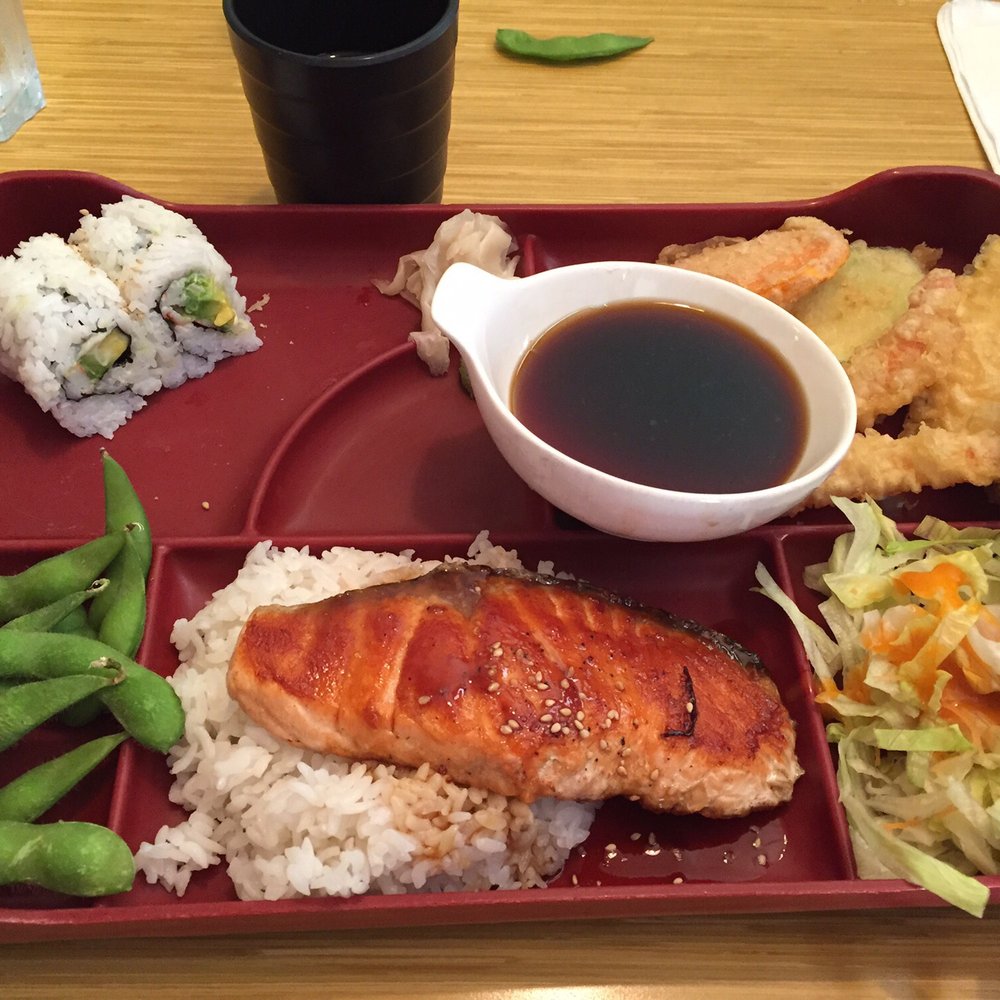 Ozeki Japanese Restaurant - salmon teri bento - Japanese Near Me - Kelowna, British Columbia Ozeki Japanese Restaurant - salmon teri bento - Japanese Near Me - Kelowna, British Columbia