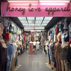 Honey Love Apparel - Welcome to our boutique located in downtown Los Angeles. We are located inside the Santee Alley.