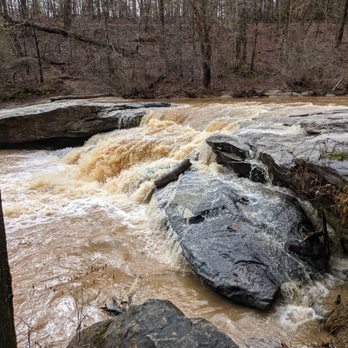 Musgrove Mill State Historic Site - Little waterfall - Parks Near Me - Clinton, South Carolina