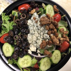 Charlton House Of Pizza & Seafood - Mixed green salad!!!
