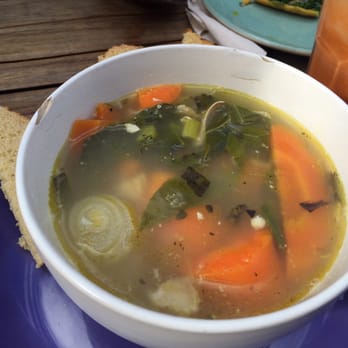 Soulfood Organic Store & Cafe - Hearty chicken broth. - Coffee & Tea Near Me - Wanaka, OTA