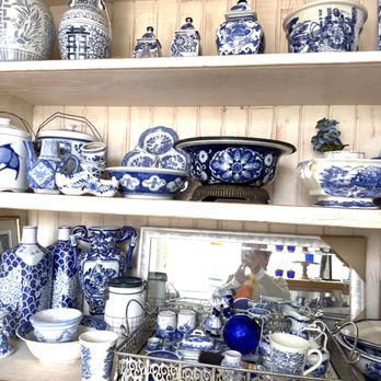 Vintdustrial - Blue & Whites - Antiques Near Me - Huntington Beach, California Vintdustrial - Blue & Whites - Antiques Near Me - Huntington Beach, California