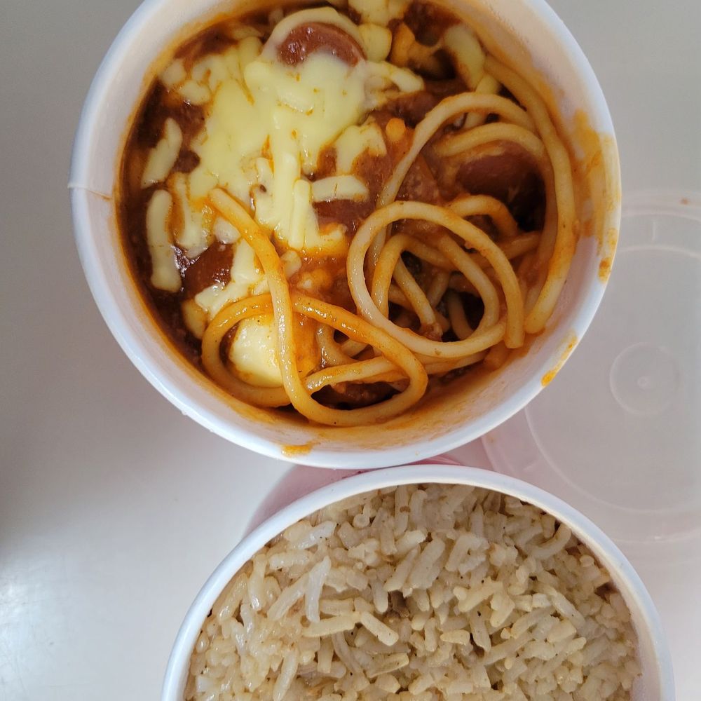 Jollibee - Spaghetti Adobe rice - Fast Food Near Me - Fairfield, California Jollibee - Spaghetti Adobe rice - Fast Food Near Me - Fairfield, California