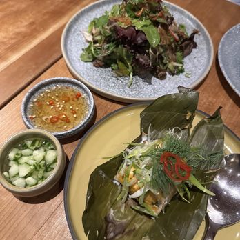 Maenam - Halibut curry and duck salad - Thai Near Me - Vancouver, British Columbia