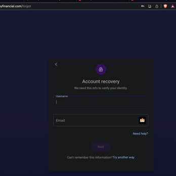 Wellby Financial - I am doing a simple "forgot password"
Problem(s):
1. Why is there a "username"? This is a banking app, not social media. Fucking stupid. - Banks & Credit Unions Near Me - Houston, Texas Wellby Financial - I am doing a simple "forgot password"
Problem(s):
1. Why is there a "username"? This is a banking app, not social media. Fucking stupid. - Banks & Credit Unions Near Me - Houston, Texas