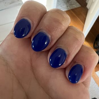 Eden Nail - grown out UV gel fill in with horrible cuticle/paint shape - Nail Salons Near Me - West Paterson, New Jersey Eden Nail - grown out UV gel fill in with horrible cuticle/paint shape - Nail Salons Near Me - West Paterson, New Jersey