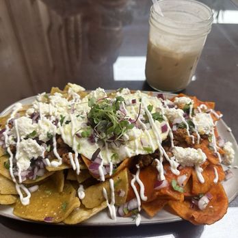 Don Chon Menudo - Chilaquiles Divorciados. I added Chorizo. Truly a must try!! - Mexican Near Me - Pacoima, California Don Chon Menudo - Chilaquiles Divorciados. I added Chorizo. Truly a must try!! - Mexican Near Me - Pacoima, California