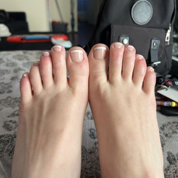 Orange Nail Bar - In love ! Thank you! French tip with gel! - Nail Salons Near Me - Sunnyvale, California Orange Nail Bar - In love ! Thank you! French tip with gel! - Nail Salons Near Me - Sunnyvale, California