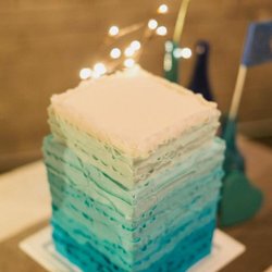 Stacked Cake Shop - Ombré wedding cake
